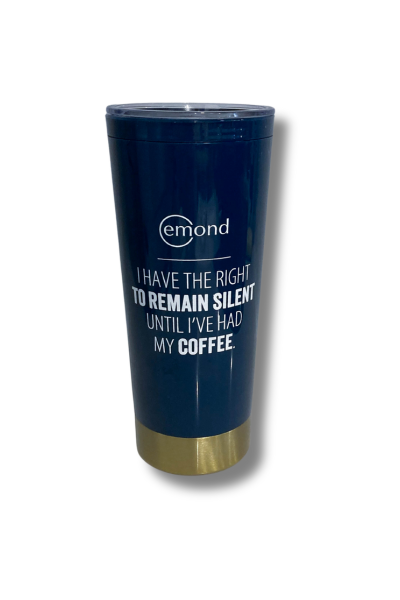 I have the right to remain silent until i've had my coffee